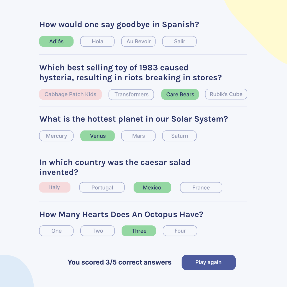 App de culture générale en anglais